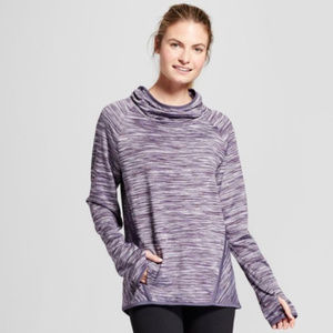 CHAMPION tech fleece Cowl Neck pullover Pockets